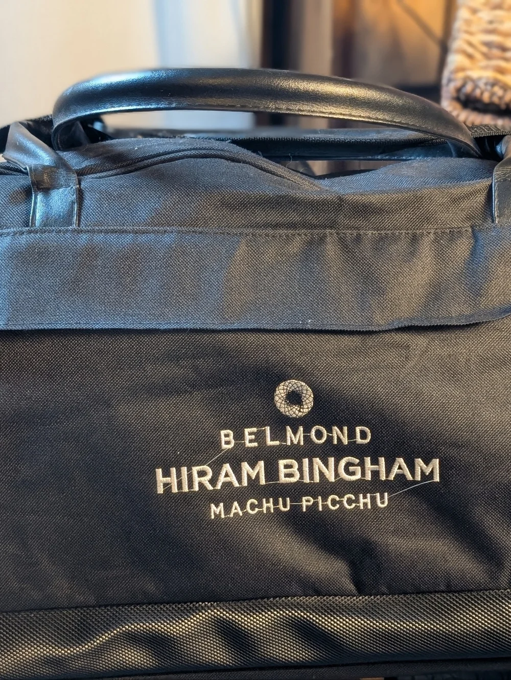 Hiram Bingham Orient Express Bag Belmond Peru Rail Cusco Machu Picchu Duffel